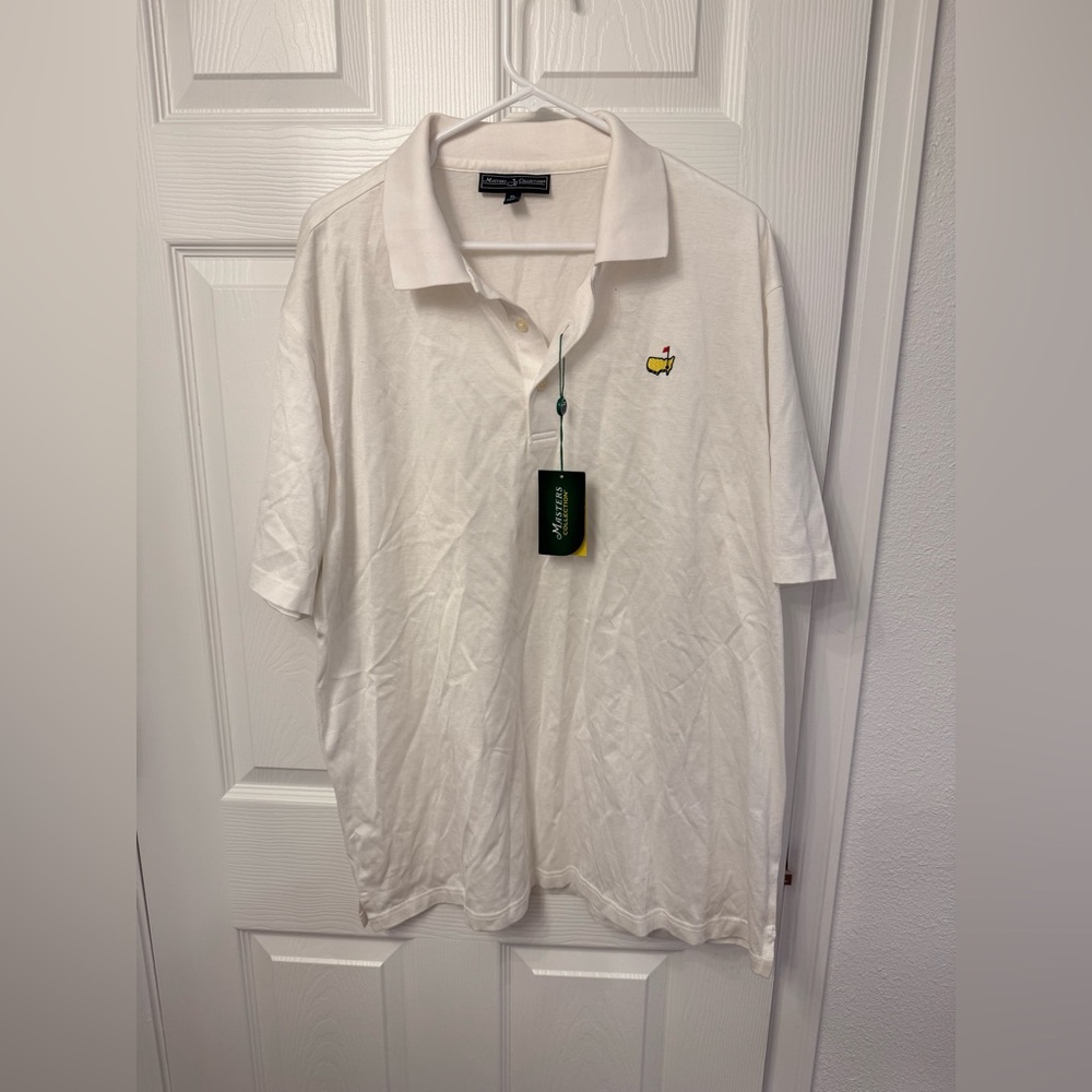 Masters Collection White Polo Shirt | XL | NWT